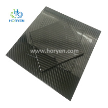 Glossy oil coating carbon fiber sheet for sale