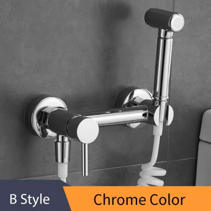 Bathroom Hardware Toilet Bidet Angle Copper Spray Gun Nozzle