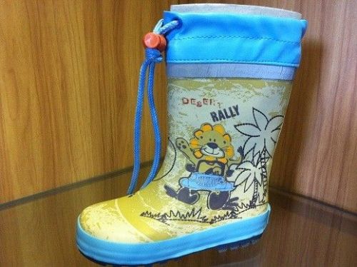 Oem Minnie Mouse Or Tiger Childrens Rain Boots Pu Cotton Lining