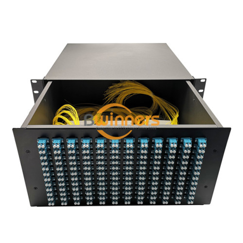 แผงแพทช์ไฟเบอร์ 5U 288 ODF