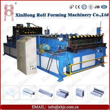 Adjustable machine for double sides