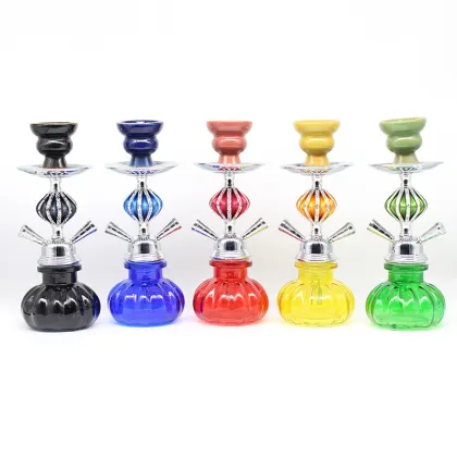 Factory Direct Sale: Secure Shisha Hookahs - Customizable Single & Double Pipe Hookahs from Source Factory