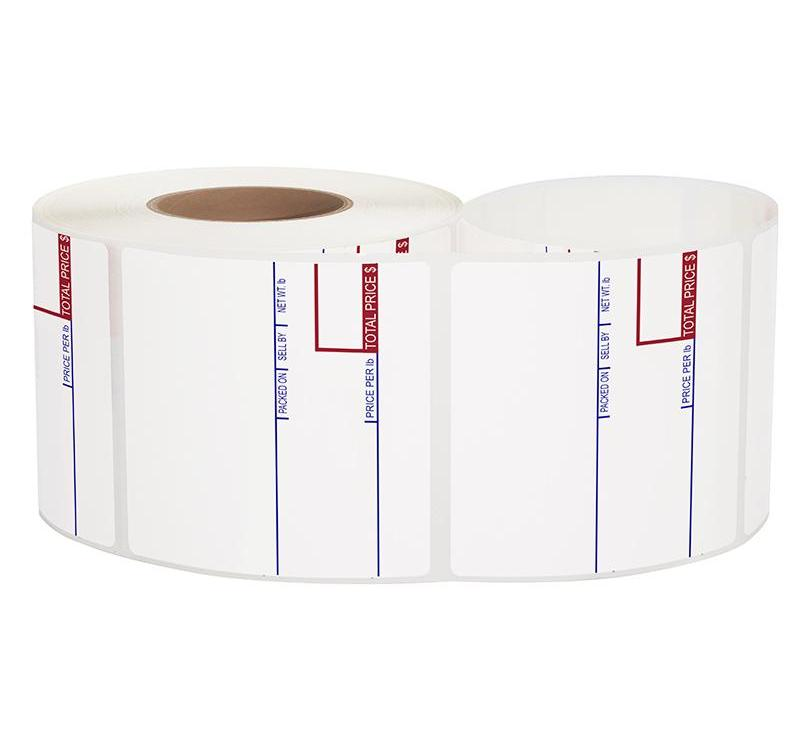 Custom Support Blank Direct Thermal Scale Barcode Label