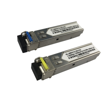 1.25G Single Fiber SC/LC Connector SFP Optical Module 3-120KM BiDi SFP