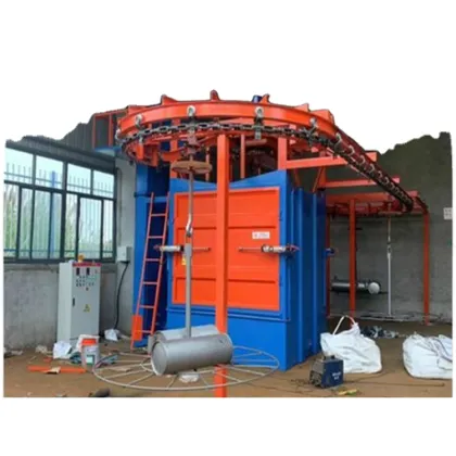 Track Shot Blasting Machine Dingtai Not Antai