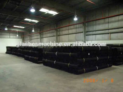 PP double-direction geogrid making machine