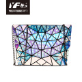 Pu Makeup Bag Geometric waterdrop chain handbag for women makeup bag Factory