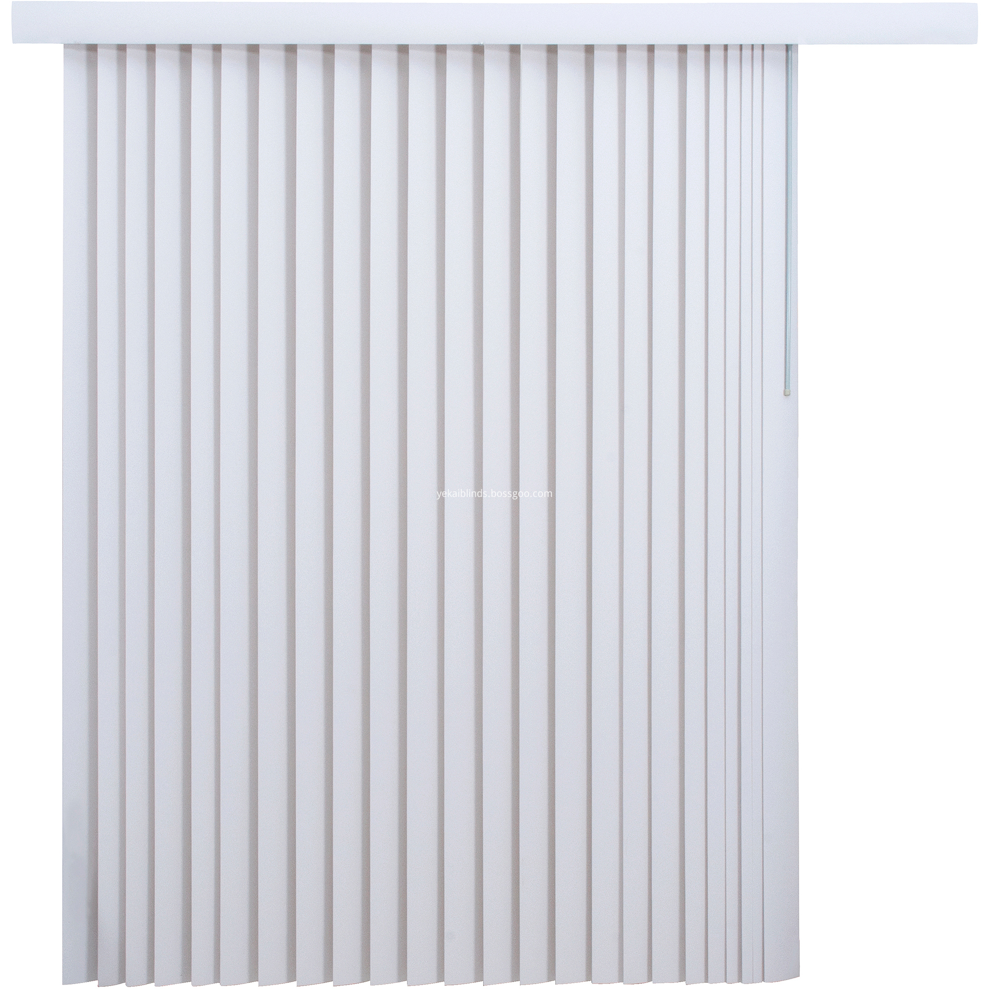 white vertical blinds-m