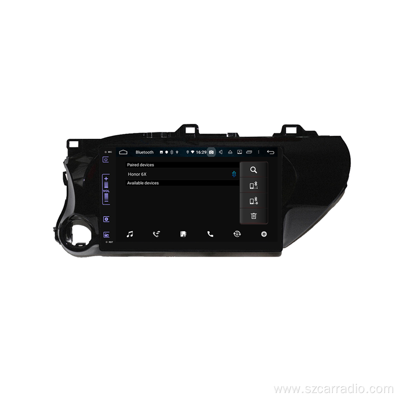 car stereo with gps for Hilux 2018