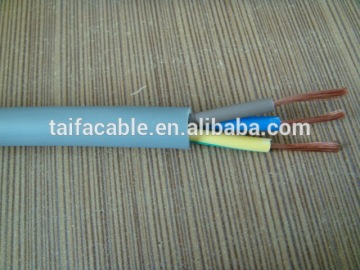 China manufacture CCA flexible RVV Cable 3*2.5mm RVV cable