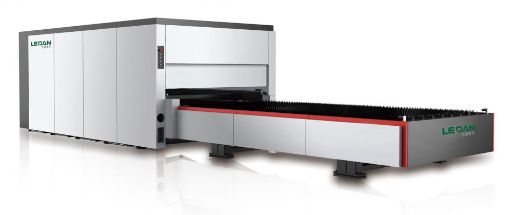 12000W Single-Table DFSHT12040 Liner Track Laser Schneidmaschine