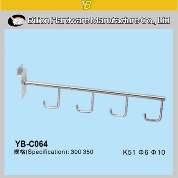 Hot Sale Chrome Plating Supermarket Security Display Hook