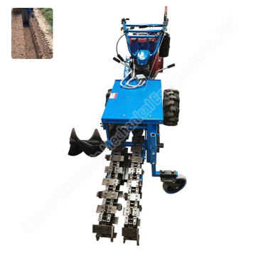 Single/Double Chain Self-Propelled Cable Laying Trencher Machinery