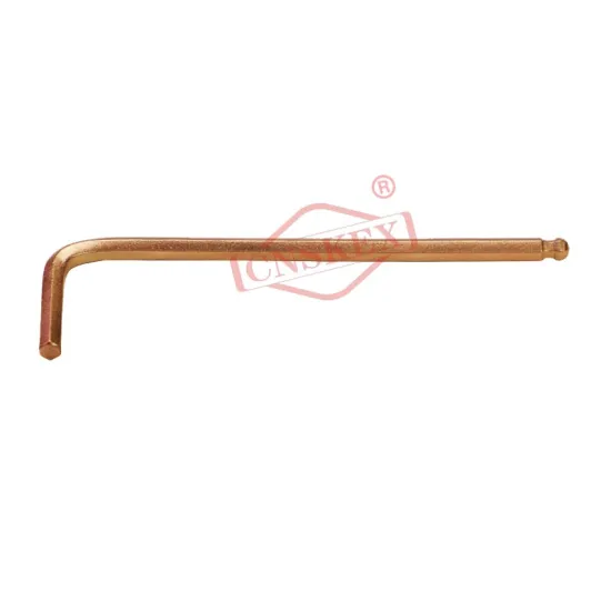 wrench hex key with ball 12mm Al-cu