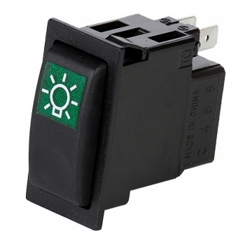 High-Quality Bus Accessories: 3712-00320 Headlight Rocker Switch for Ankai, Higer, GoldenDragon, Zhongtong Buses