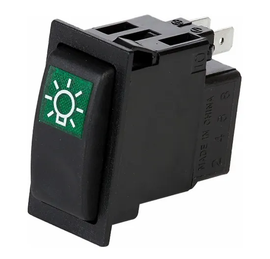 High-Quality Bus Accessories: 3712-00320 Headlight Rocker Switch for Ankai, Higer, GoldenDragon, Zhongtong Buses