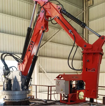 Stationary Type Rock Breaker Boom System BHB350