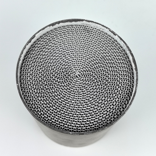 Metal Honeycomb Catalyst Substrate Motorcycle three-way catalytic converter price Manufactory