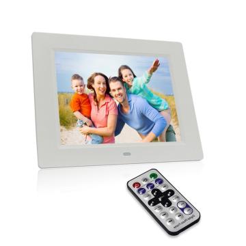 8 Inch HD MP4 Chinese Digital Photo Frame - Solar Powered