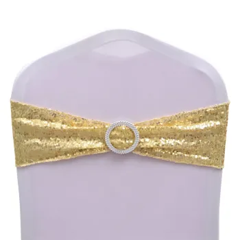 Spandex Wedding Chair Covers and Sashes for Chair Decoration