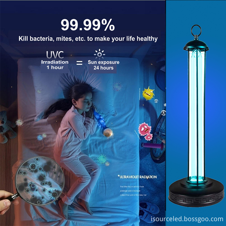 Beautiful 38w led disinfection lamp for small rooms