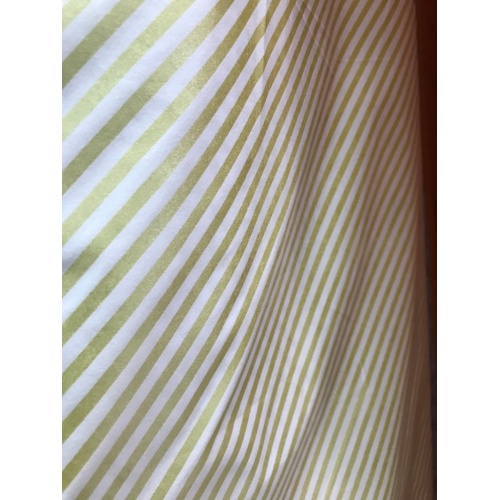 Guldpärla i polyester med tryckt tryck