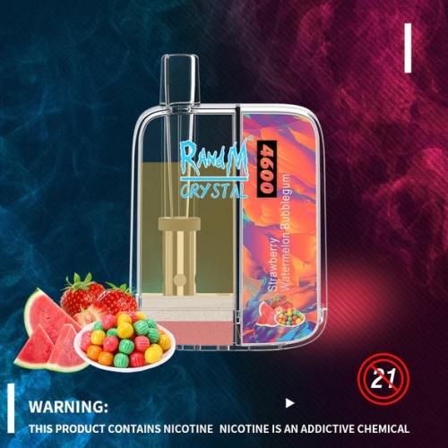 Orijinal Randm Crystal 4600 Puflar Tek Kullanımlık Vape Kalem