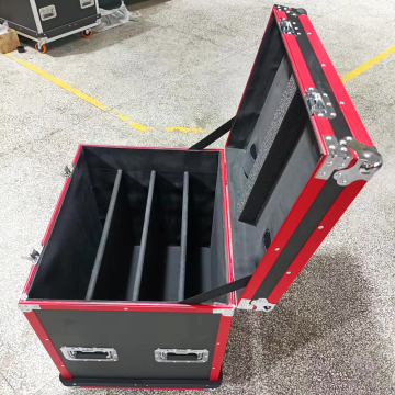 Pabrik Case Penerbangan HDPE untuk peralatan pencahayaan panggung tahan air dan layar LED