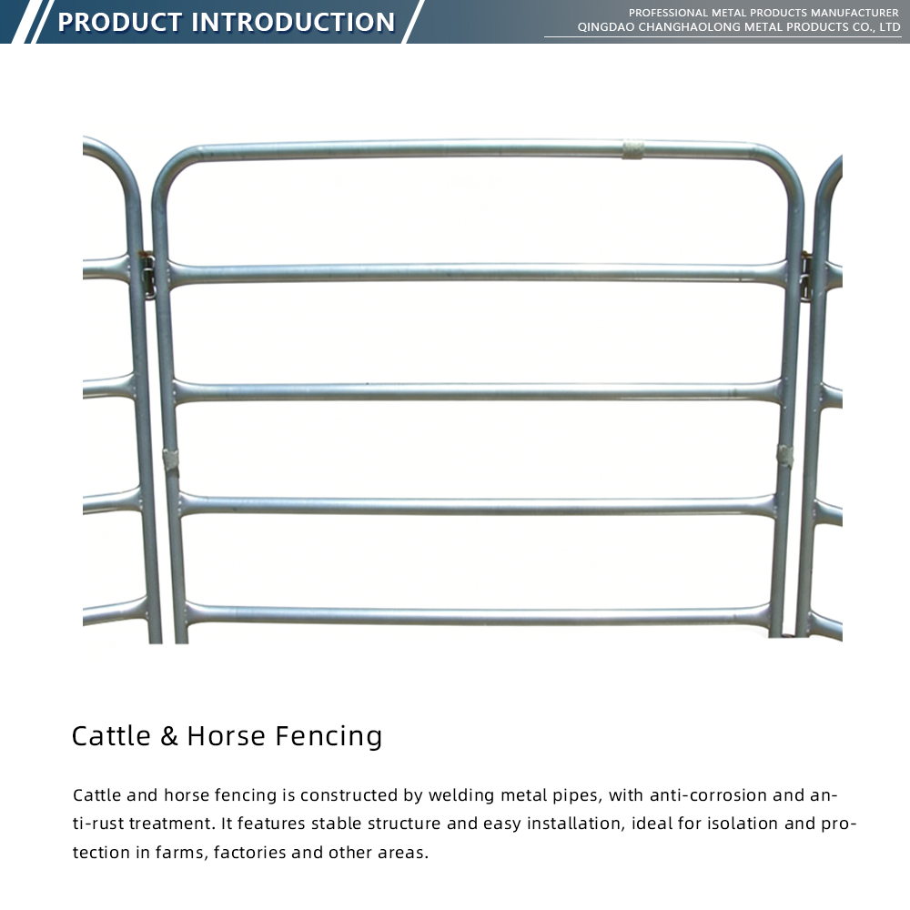 Pasture Cattle Containment Fence Panel x