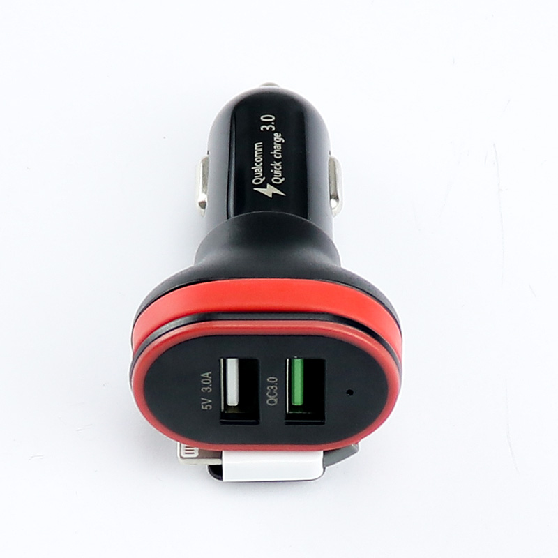 Car Charger QC-3.0 Quick Charger Dual USB Port