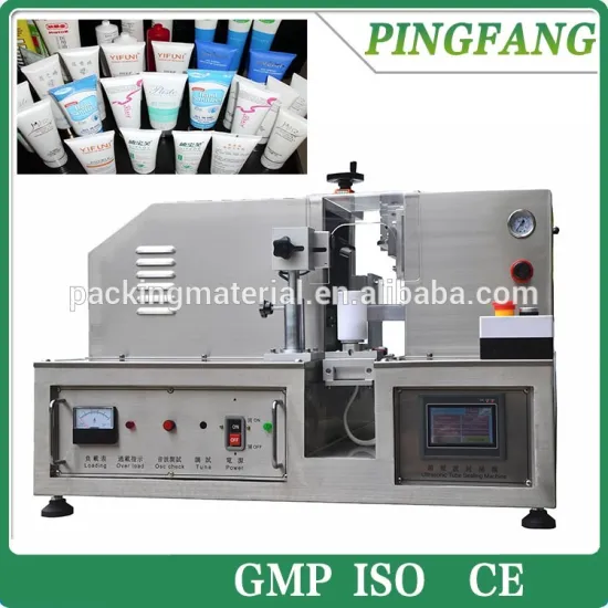 HX-007 Semi-Automatic ultrasonic plastic soft Tube Sealing Machine