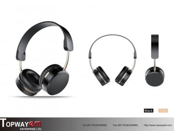 Gift box cheap on ear headphone best price custom headphone 18LY67