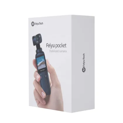 Feiyu Pocket Sport Camera 4K HD Handheld Gimbal Wifi AI 8x Slow Motion For Vlog Video VS Fimi Palm VS DJI OSMO Opcket
