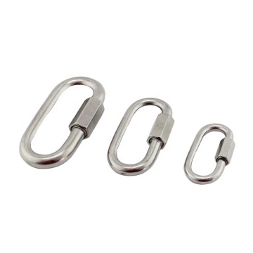 Cangkuk Carabiner Keluli Tahan Karat Berkualiti Tinggi 4mm: Cangkuk Snap Spring Tahan Lama