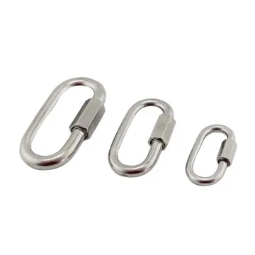 4mm High Quality Stainless Steel Carabiner Hook: Durable Spring Snap Hook