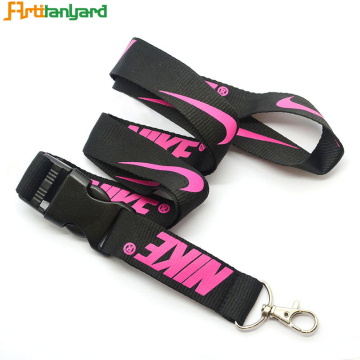 Promotional Thin Woven Lanyard