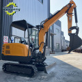 Euro5 Emission 2.5Ton Mini Excavator For Construction