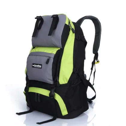 Leisure sports large capacity mountaineering bag women