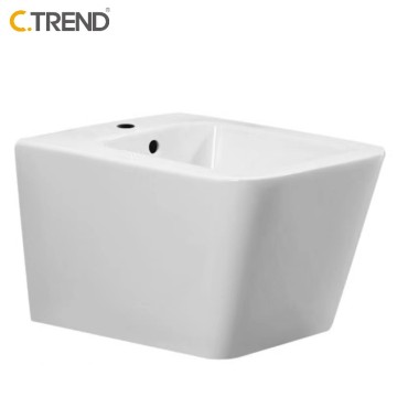 Wholesale Good Quality Cheap WC Sanitary Ware Self Cleaning White Wall Hung Bidet