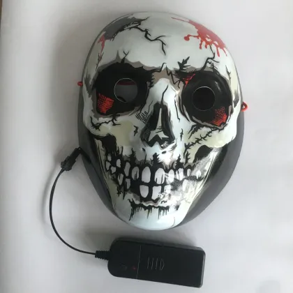 Halloween Luminous Horror Mask for Night Cycling
