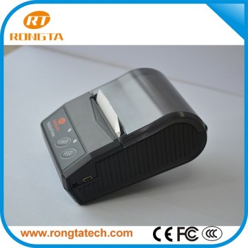 80 mm/s bluetooth portable printer with 1600mah battery
