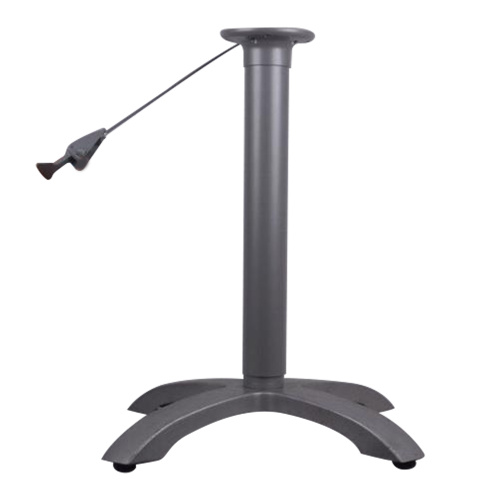 Pedestal Metal Polished Tulip Lifting Table Base