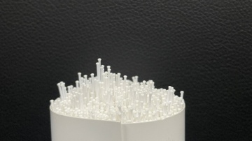Orbfil ball tip filaments for artificial snow blanket