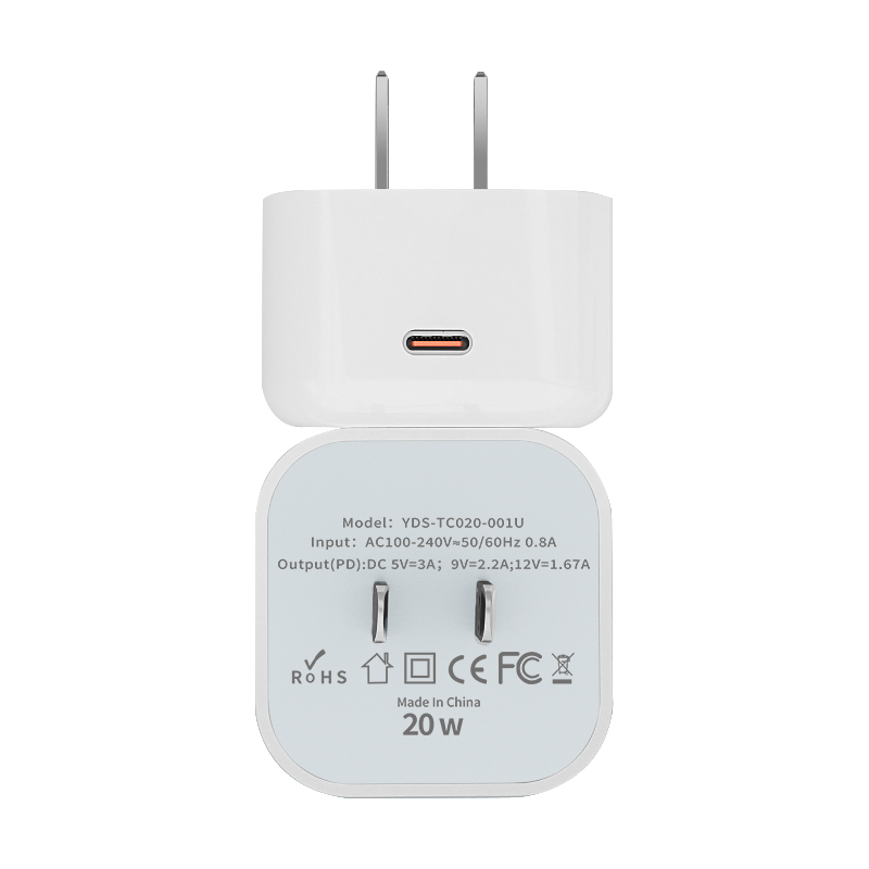 Plug UK 20W Type-C Wall Charger Adapter