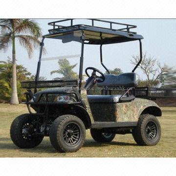 Electric Golf Cart with 48V/3kW Motor and 4 Passengers Capacity