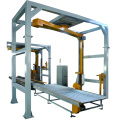 Fully-auto rotary arm stretch wrapping machine