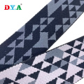 Pattern jacquard elastic band elastic nylon webbing straps 40mm