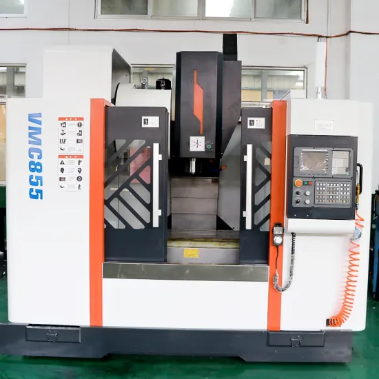 Chinese CNC Machining Center: VMC855 with Fanuc Control for Metal Milling and Automatic Metal Machining