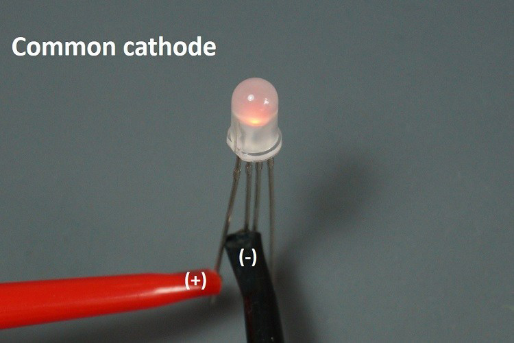 5mm RGB LED with diffused lens RGB LED common-cathode