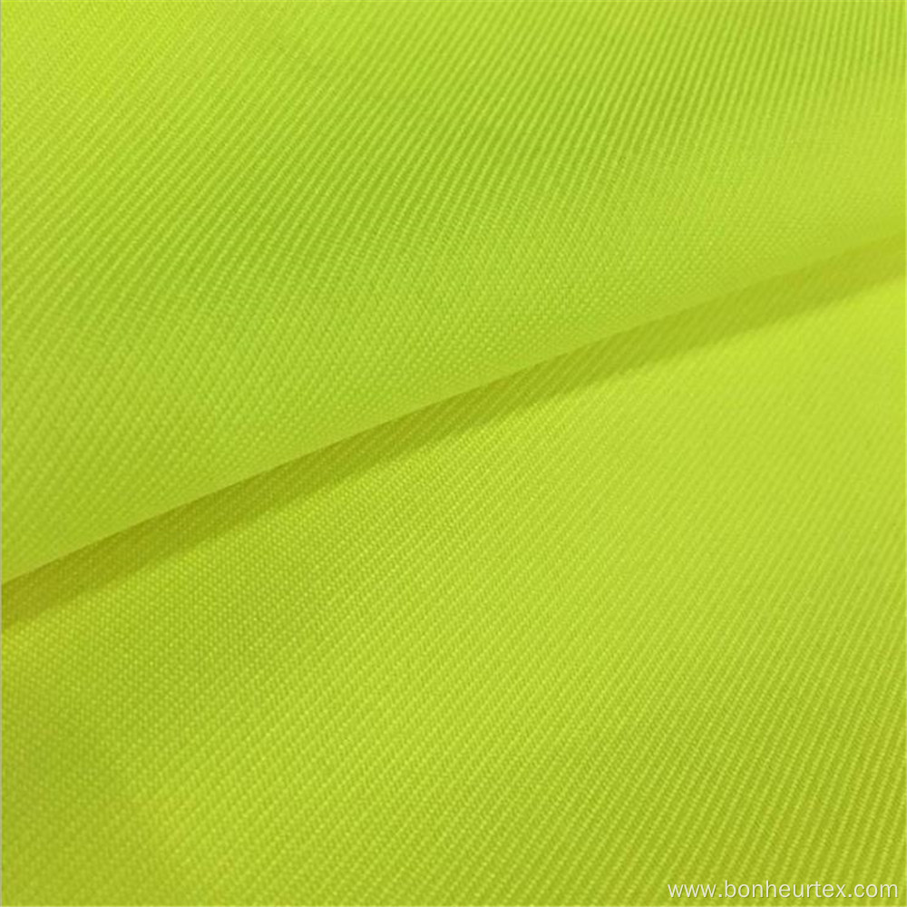 High visibility Polyester Twill Gabardine Fabric